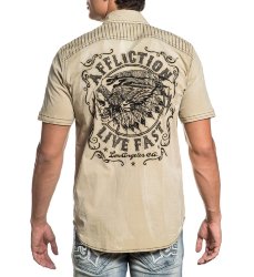 Рубашка муж. Affliction ARTICULATE S/S WOVEN