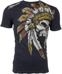 Футболка муж. Affliction WINDTALKER BLACK