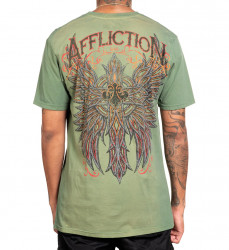 Футболка муж. Affliction ABSOLUTION GREEN