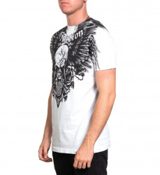 Футболка муж. Affliction CROSSED OVER WHITE