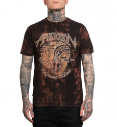 Футболка двусторонняя муж. Affliction AC SLOW BURN