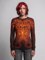 Пуловер двусторонний жен. Affliction TRAGIC ATTACK