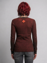 Пуловер двусторонний жен. Affliction TRAGIC ATTACK