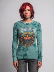 Пуловер двусторонний жен. Affliction ETERNAL OIL