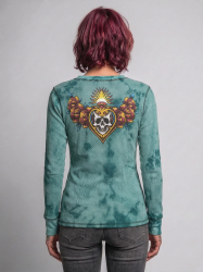 Пуловер двусторонний жен. Affliction ETERNAL OIL