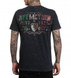 Футболка муж. Affliction IRON ASCENDER BLACK