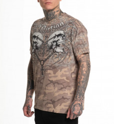 Футболка муж. Affliction COLLAPSE KHAKI
