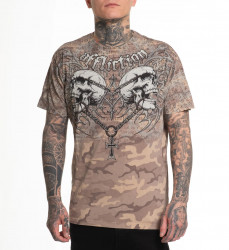Футболка муж. Affliction COLLAPSE KHAKI