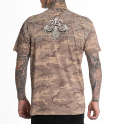 Футболка муж. Affliction COLLAPSE KHAKI