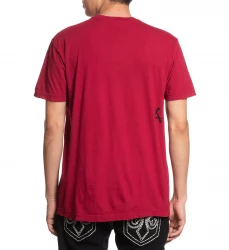 Футболка муж. Affliction APACHE FREEDOM RED
