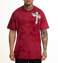 Футболка муж. Affliction LIVE FAST RED