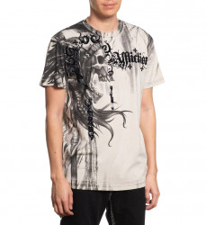 Футболка муж. Affliction INDIAN CHIEF SAND