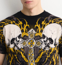 Футболка муж. Xtreme Couture REPENTER SKULL