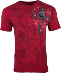 Футболка муж. Xtreme Couture STONE WARRIOR RED