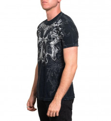 Футболка муж. Affliction JUMP BLACK