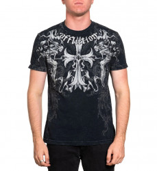 Футболка муж. Affliction JUMP BLACK