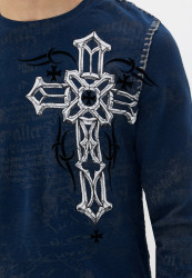 Лонгслив муж. Xtreme Couture DARKER SIDE L/S THERMAL - NAVY