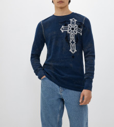 Лонгслив муж. Xtreme Couture DARKER SIDE L/S THERMAL - NAVY