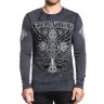 Пуловер муж. Xtreme Couture ARMS THERMAL - CHARCOAL LAVA WASH