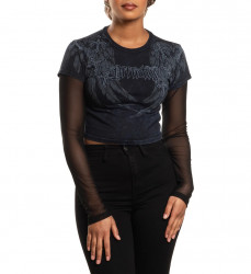 Лонгслив жен. Affliction WHISPERING THOUGHTS LS 2FER