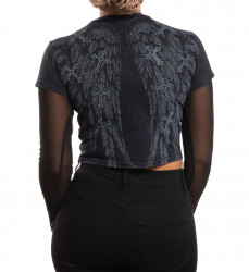 Лонгслив жен. Affliction WHISPERING THOUGHTS LS 2FER