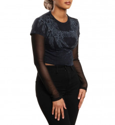 Лонгслив жен. Affliction WHISPERING THOUGHTS LS 2FER