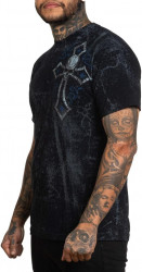 Футболка муж. Xtreme Couture STONE WARRIOR BLACK