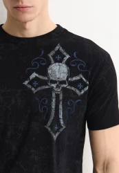 Футболка муж. Xtreme Couture STONE WARRIOR BLACK