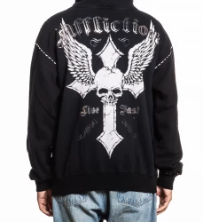 Толстовка муж. Affliction LIVE FAST HOOD