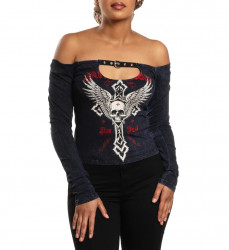 Лонгслив жен. Affliction ENDLESS FAITH 