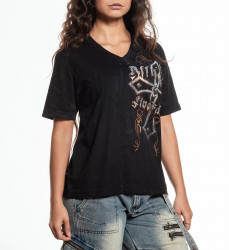 Футболка жен. Affliction DISSOLVE