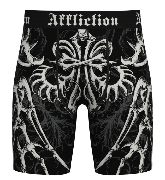 Шорты спортивные Affliction SKELETON