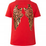 Футболка жен. Affliction PRAISE WINGS RED F