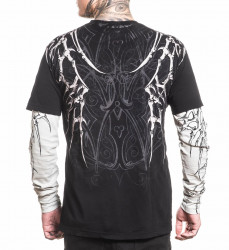 Лонгслив муж. Affliction SKELETON L/S 2FER