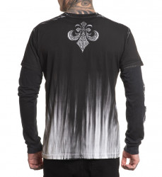 Лонгслив муж. Affliction TARNISHED WARRIOR 2FER