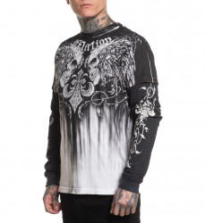 Лонгслив муж. Affliction TARNISHED WARRIOR 2FER